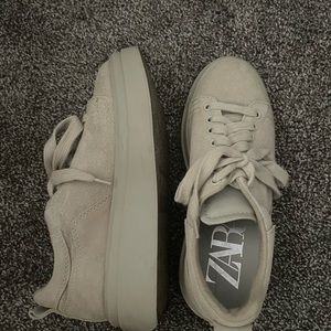Zara Fashion platform sneakers